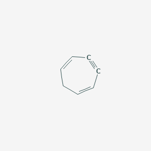 molecular formula C7H6 B15454138 Cyclohepta-1,5-dien-3-yne CAS No. 62187-31-9