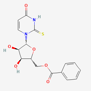 1-(5-O-Benzoyl-beta-D-ribofuranosyl)-2-sulfanylidene-2,3-dihydropyrimidin-4(1H)-one