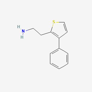 2-(3-Phenylthiophen-2-yl)ethan-1-amine