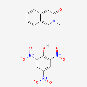 2-Methylisoquinolin-3-one;2,4,6-trinitrophenol