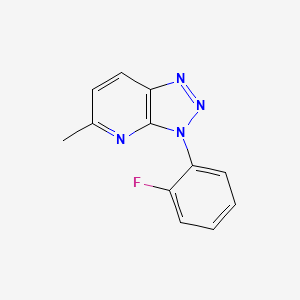 3-(2-Fluorophenyl)-5-methyl-3H-[1,2,3]triazolo[4,5-b]pyridine