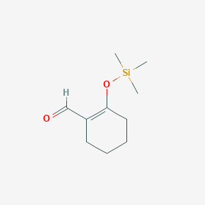 2-[(Trimethylsilyl)oxy]cyclohex-1-ene-1-carbaldehyde