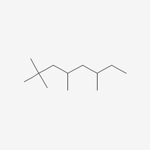 molecular formula C12H26 B15454379 2,2,4,6-Tetramethyloctane CAS No. 62183-81-7