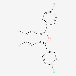 1,3-Bis(4-chlorophenyl)-5,6-dimethyl-2-benzofuran