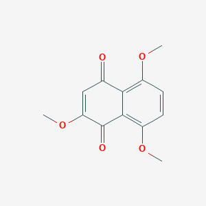 1,4-Naphthalenedione, 2,5,8-trimethoxy-