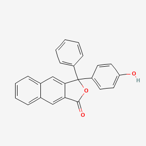 3-(4-Hydroxyphenyl)-3-phenylnaphtho[2,3-c]furan-1(3H)-one