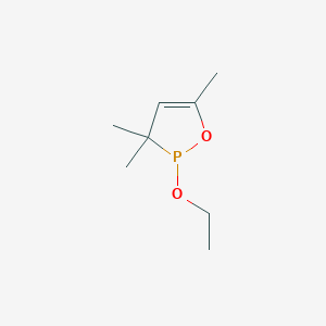 1,2-Oxaphosphole, 2-ethoxy-2,3-dihydro-3,3,5-trimethyl-