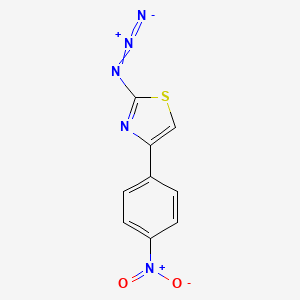 2-Azido-4-(4-nitrophenyl)-1,3-thiazole