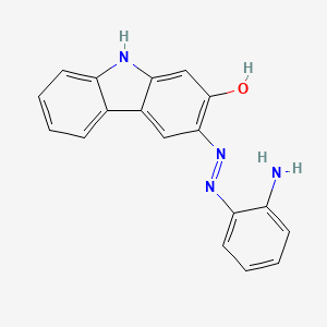 3-[2-(2-Aminophenyl)hydrazinyl]-2H-carbazol-2-one