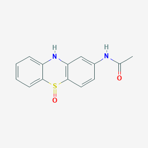 N-(5-Oxo-5,10-dihydro-5lambda~4~-phenothiazin-2-yl)acetamide