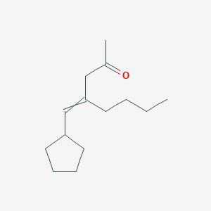 4-(Cyclopentylmethylidene)octan-2-one