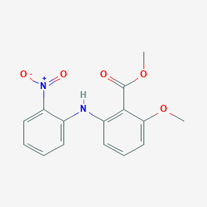 Methyl 2-methoxy-6-(2-nitroanilino)benzoate