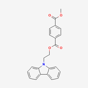 2-(9H-Carbazol-9-yl)ethyl methyl benzene-1,4-dicarboxylate