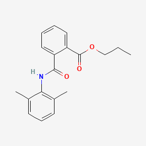 Propyl 2-[(2,6-dimethylphenyl)carbamoyl]benzoate