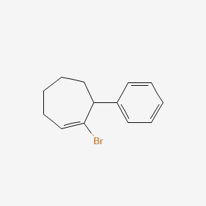 1-Bromo-7-phenylcyclohept-1-ene