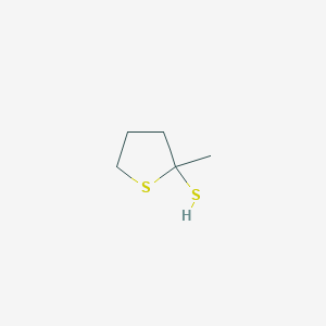 molecular formula C5H10S2 B15455126 2-Methyl-2-tetrahydrothiophenethiol CAS No. 62308-60-5