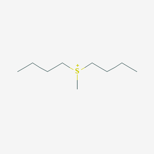 molecular formula C9H21S+ B15455137 Dibutyl(methyl)sulfanium CAS No. 62312-65-6