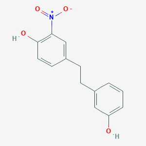 4-[2-(3-Hydroxyphenyl)ethyl]-2-nitrophenol