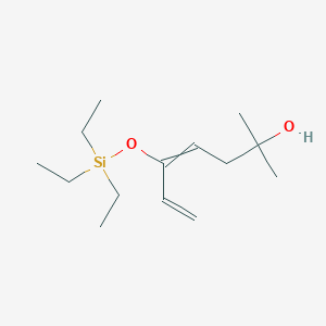 2-Methyl-5-[(triethylsilyl)oxy]hepta-4,6-dien-2-ol