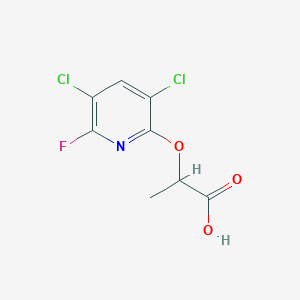 2-[(3,5-Dichloro-6-fluoropyridin-2-yl)oxy]propanoic acid