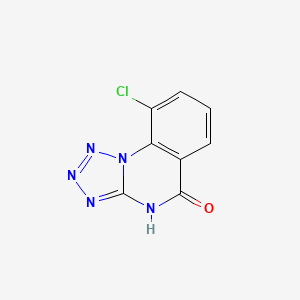 9-Chlorotetrazolo[1,5-a]quinazolin-5(1H)-one