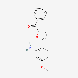 [5-(2-Amino-4-methoxyphenyl)furan-2-yl](phenyl)methanone