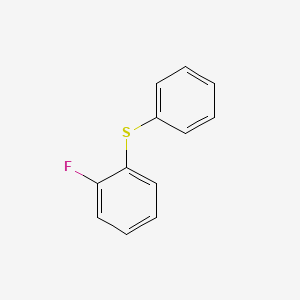 molecular formula C12H9FS B15455247 1-Fluoro-2-(phenylsulfanyl)benzene CAS No. 61900-51-4