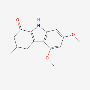 5,7-Dimethoxy-3-methyl-2,3,4,9-tetrahydro-1H-carbazol-1-one