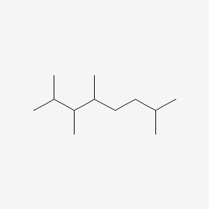 2,3,4,7-Tetramethyloctane