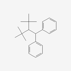 1,1'-(2-tert-Butyl-3,3-dimethylbutane-1,1-diyl)dibenzene