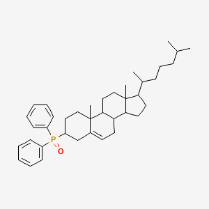 molecular formula C39H55OP B15455455 3-(Diphenylphosphoryl)cholest-5-ene CAS No. 62414-83-9