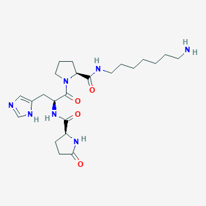 5-Oxo-L-prolyl-L-histidyl-N-(7-aminoheptyl)-L-prolinamide