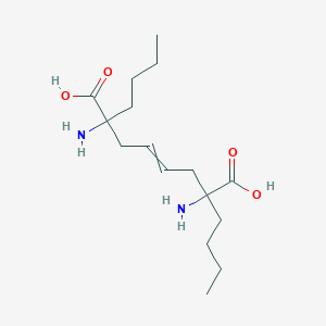 2,7-Diamino-2,7-dibutyloct-4-enedioic acid