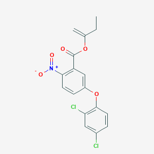 But-1-en-2-yl 5-(2,4-dichlorophenoxy)-2-nitrobenzoate