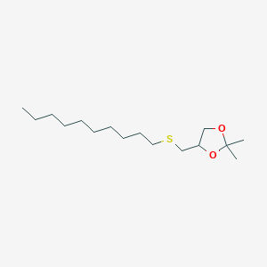 4-[(Decylsulfanyl)methyl]-2,2-dimethyl-1,3-dioxolane