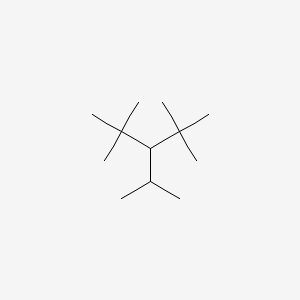 2,2,4,4-Tetramethyl-3-(propan-2-yl)pentane