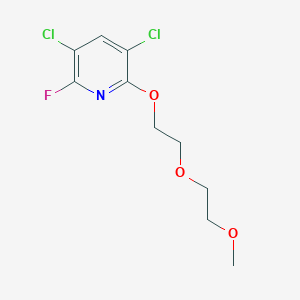 3,5-Dichloro-2-fluoro-6-[2-(2-methoxyethoxy)ethoxy]pyridine