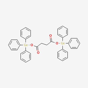 molecular formula C40H34Ge2O4 B15455872 3,6-Dioxo-1,1,1,8,8,8-hexaphenyl-2,7-dioxa-1,8-digermaoctane CAS No. 62179-09-3