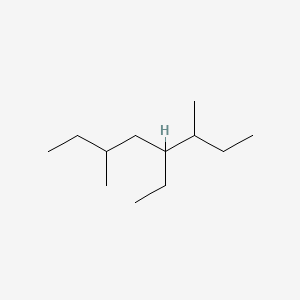 molecular formula C12H26 B15455910 4-Ethyl-3,6-dimethyloctane CAS No. 62183-68-0