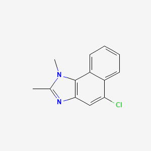 5-Chloro-1,2-dimethyl-1H-naphtho[1,2-D]imidazole