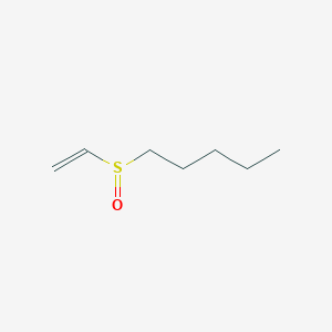 molecular formula C7H14OS B15455948 1-(Ethenesulfinyl)pentane CAS No. 61926-34-9