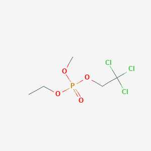 Ethyl methyl 2,2,2-trichloroethyl phosphate