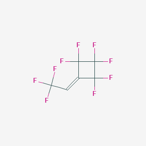 molecular formula C6HF9 B15456020 Hexafluoro(2,2,2-trifluoroethylidene)cyclobutane CAS No. 61898-37-1