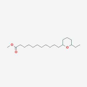 Methyl 11-(6-ethyloxan-2-YL)undecanoate