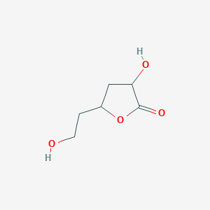 3-Hydroxy-5-(2-hydroxyethyl)oxolan-2-one