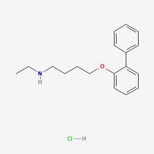 N-ethyl-4-(2-phenylphenoxy)butan-1-amine;hydrochloride