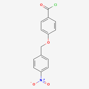 4-[(4-Nitrophenyl)methoxy]benzoyl chloride