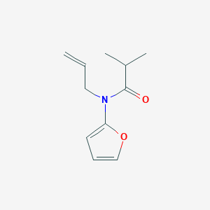 N-(Furan-2-yl)-2-methyl-N-(prop-2-en-1-yl)propanamide