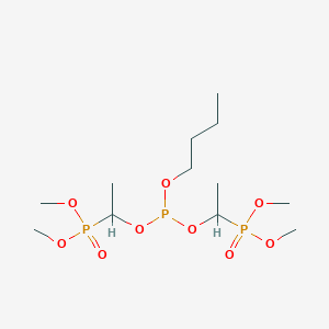 Tetramethyl [(butoxyphosphanediyl)bis(oxyethane-1,1-diyl)]bis(phosphonate)