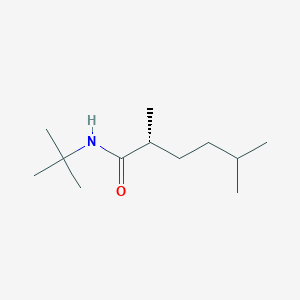 (2R)-N-tert-Butyl-2,5-dimethylhexanamide